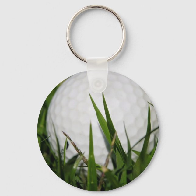 Golf Ball Design Keychain (Front)