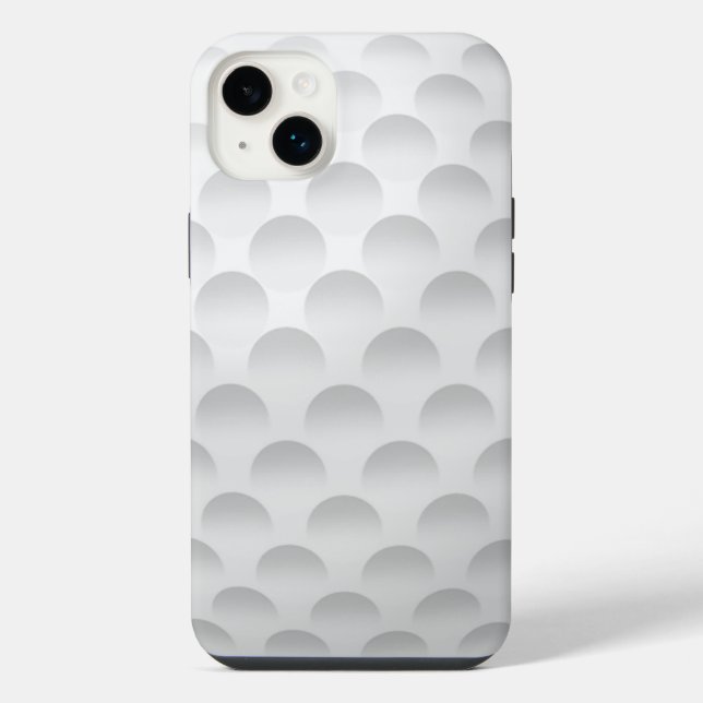 Golf Ball Dimple Design iPhone Case (Back)