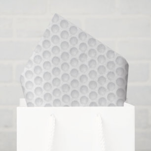 Golf Ball Dimples Golfer Golfing Sports Gift Wrap Tissue Paper
