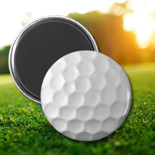 Golf Ball Dimples Pattern Texture Magnet
