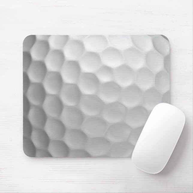 Golf Ball Dimples Pattern Texture Mouse Pad (With Mouse)