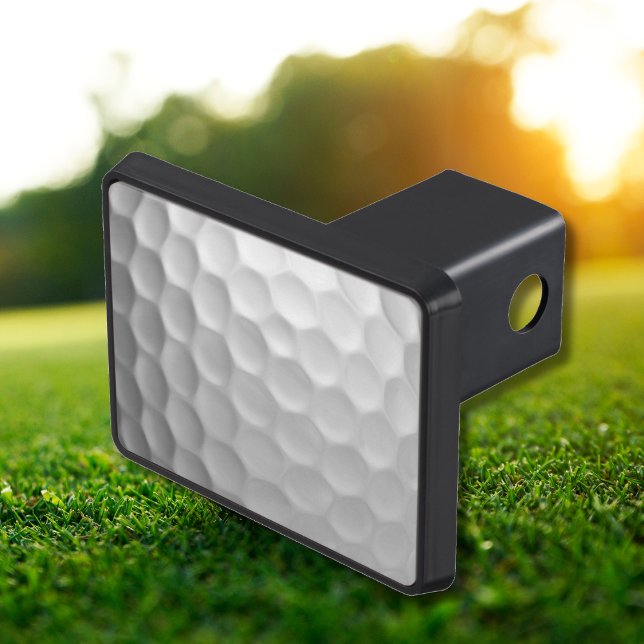Golf Ball Dimples Pattern Texture Trailer Hitch Cover (Creator Uploaded)
