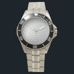 Golf Ball Dimples Pattern Texture Watch<br><div class="desc">Looking for Gifts for golfers?  FOUR!  Are you looking for the perfect gift for the golfer in your life or yourself?  This Golf Ball Dimples image is perfect for every Golf Lover.</div>