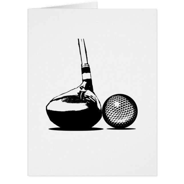 Golf Ball et Club (Devant)