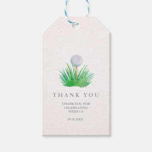 Golf Ball Gift Tags