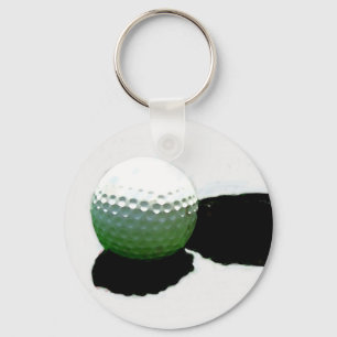 Golf Ball & Hole Keychain