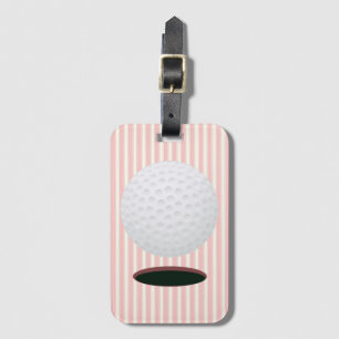 Golf Ball & Hole Luggage Tag
