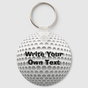 Golf Ball Keychain