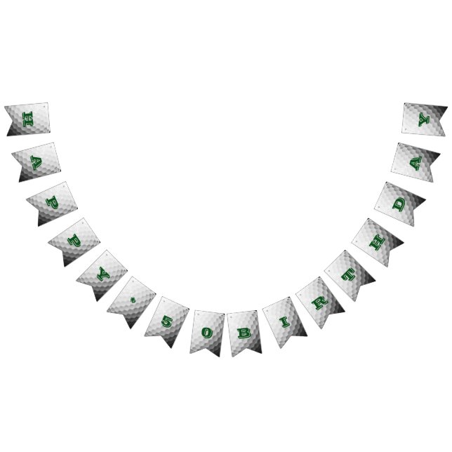 Golf Ball Look Custom Banner (All)