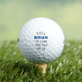 Golf Ball Name 