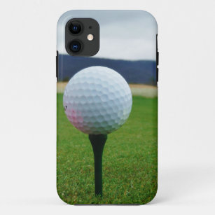 Golf Ball on a mountain golf course iPhone 11 Case