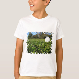 Golf Ball on Golf Course Youth T-Shirt