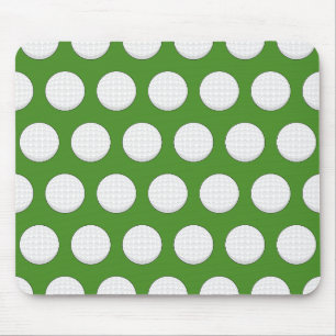 Golf Ball Pattern Mouse Pad