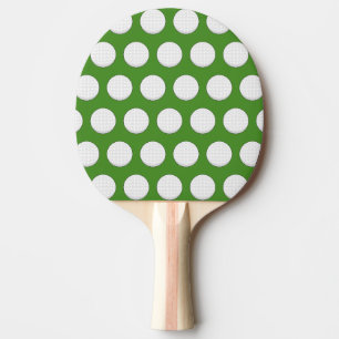 Golf Ball Pattern Ping Pong Paddle