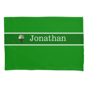 Golf ball  Personalized with name Pillowcase