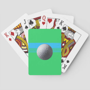 Golf Ball Poker playing cards