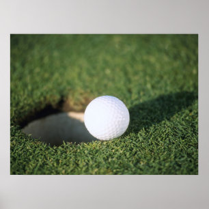 Golf Ball Poster