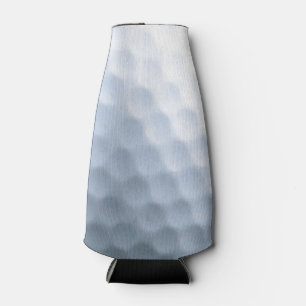 Golf Ball Print Pattern Background Bottle Cooler