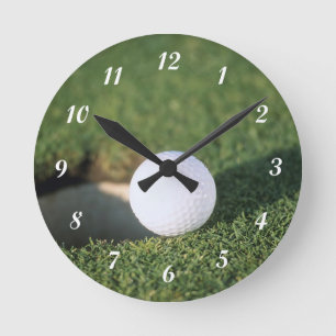 Golf Ball Round Clock