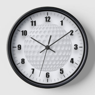 Golf Ball Round Clock