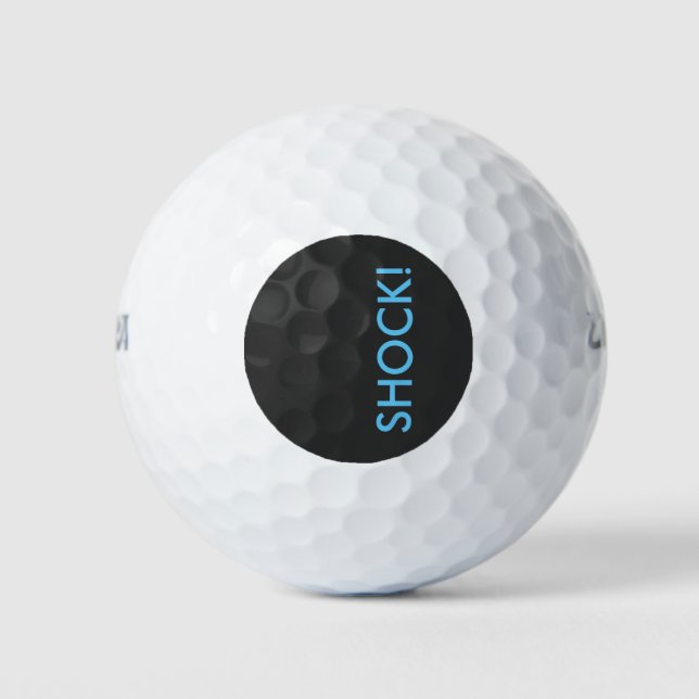 golf ball _ shock _ vertical up (Front)