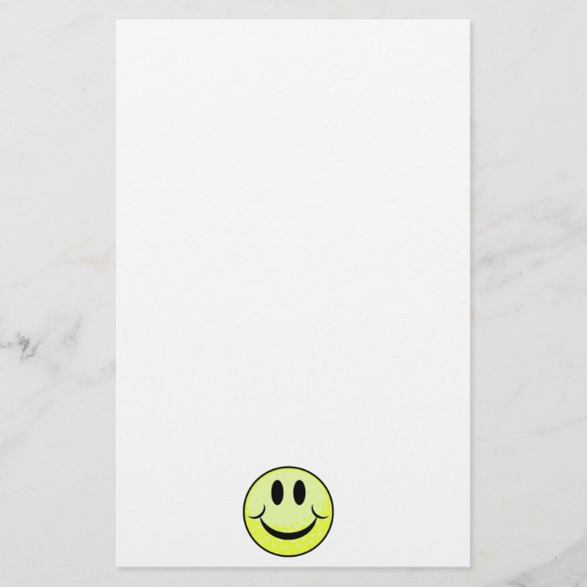 golf ball smile face stationery (Front)