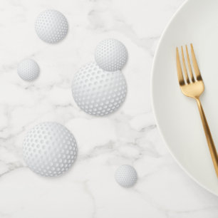 Golf Ball Special Dinner Party Table Confetti