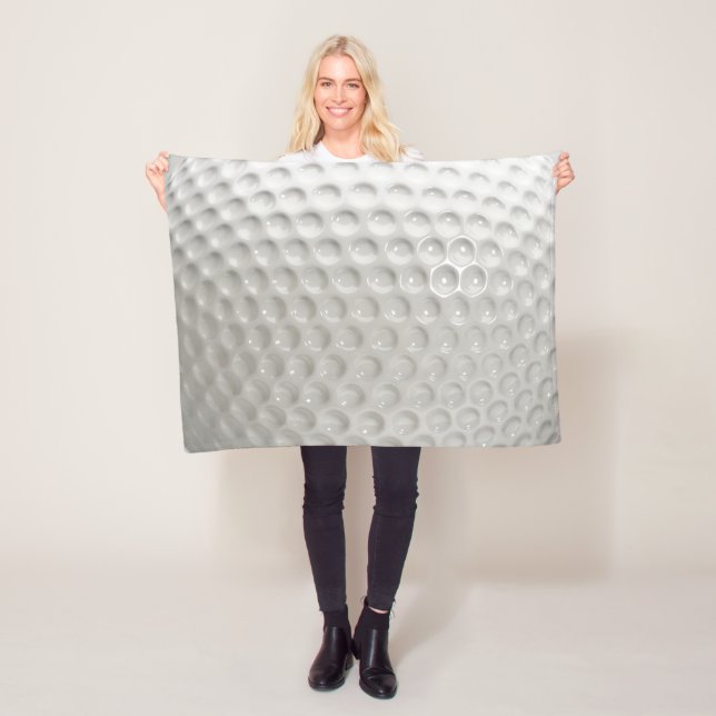 Golf Ball Sport Fleece Blanket (In Situ)