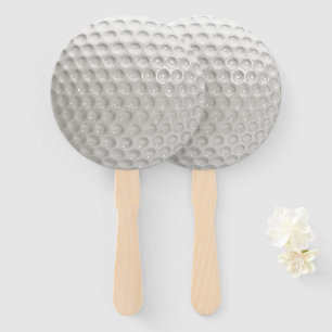 Golf Ball Sport Hand Fan