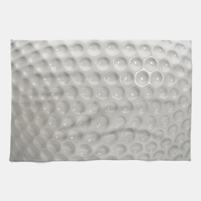 Golf Ball Sport Kitchen Towel (Horizontal)