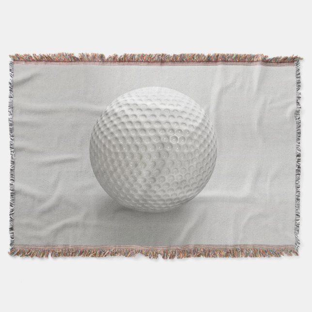 Golf Ball Sport Throw Blanket (Front)