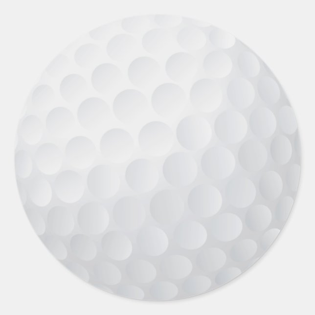 golf ball sticker (Front)