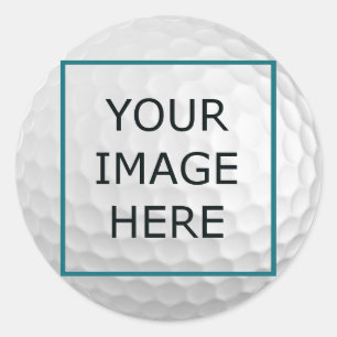 Golf Ball Sticker - With Logo