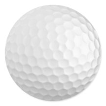 Golf ball stickers