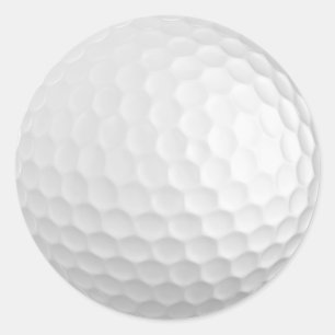 Golf ball stickers