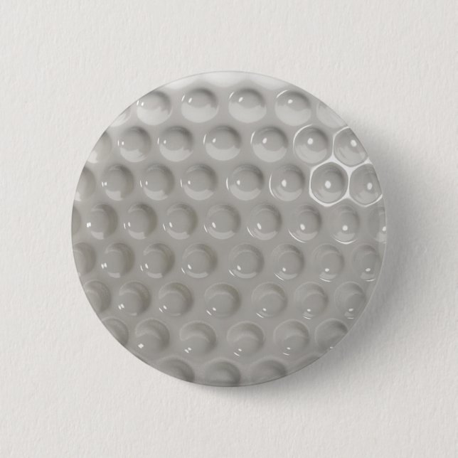 Golf Ball Surface Close Up 2 Inch Round Button (Front)