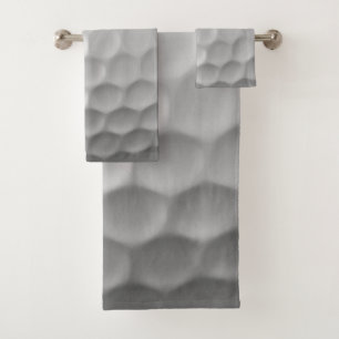 Golf Ball Texture Bath Towel Set