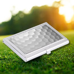 Golf Ball Texture Business Card Holder<br><div class="desc">FOUR!  This Golf Ball Dimples image is perfect for every Golf Lover.</div>