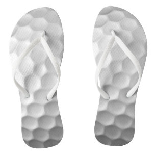 Golf Ball Texture Flip Flops