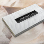 Golf Ball Texture Professional Golf Business Card<br><div class="desc">Classy Golf Ball Texture Golf Business Card.</div>