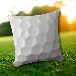 Golf Ball Texture Throw Pillow
