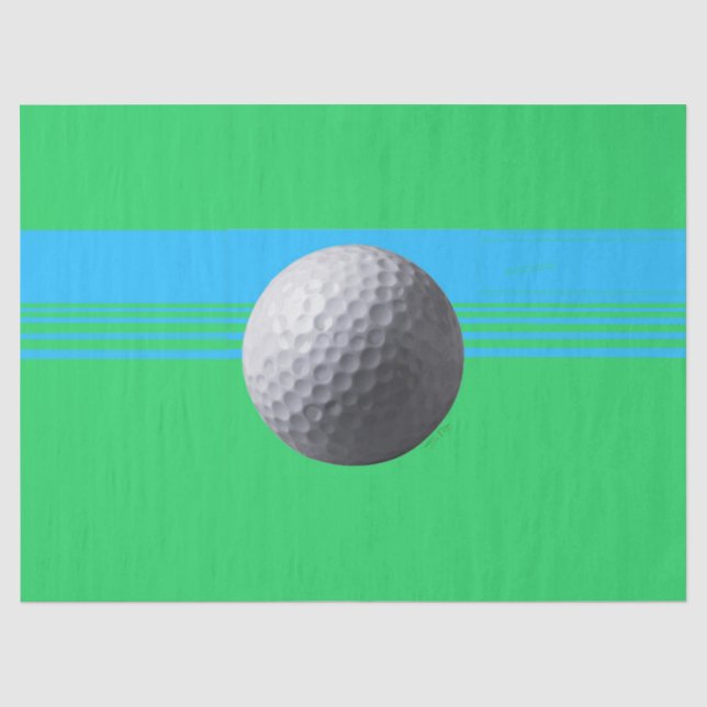 Golf Ball tissue paper large (Front)