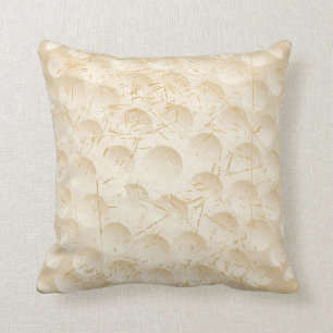 golf ball vintage throw pillow