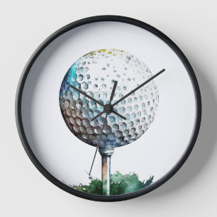 golf ball Wall Clock