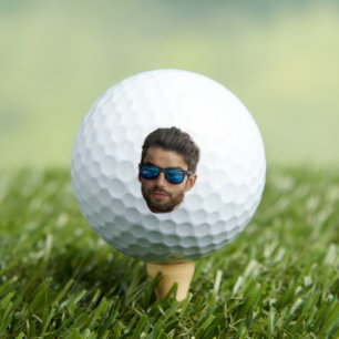Golf Ball With Face, Custom Image, Customize golf 