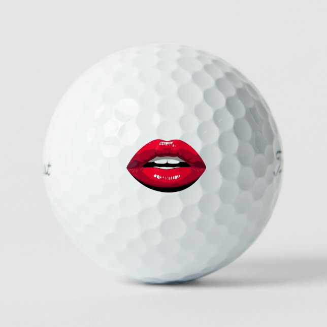 Golf Ball With lips (Front)