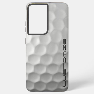 Golf Ball with Personalized Text Samsung Galaxy Case