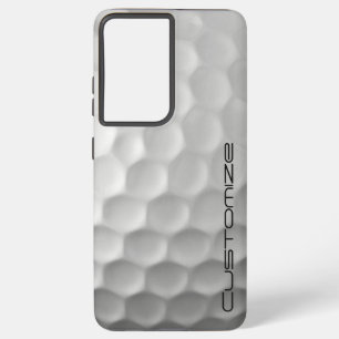 Golf Ball with Personalized Text Samsung Galaxy Case