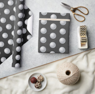 Golf Ball Wrapping Paper