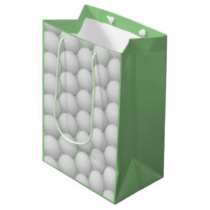 Golf Balls Abstract Design Gift Bag